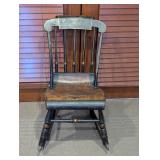 Antique Decorative Wooden Rocking Chair