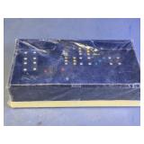 Color Dot Domino Game Set in Plastic Case