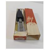 Vtg Gerber Clip-Lock Knife Blackie Collins NIB