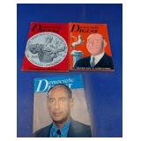 Vintage Democratic Digest Magazines 1955-1956