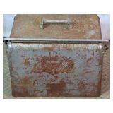Vintage Coca-Cola Metal Ice Chest Cooler