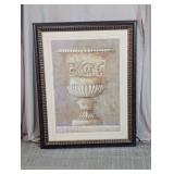 Framed Classical Urn Gallery Art