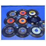 Assorted 45 RPM Vinyl Records