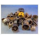 Assorted Metal Hole Saw Cutters