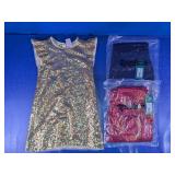 Collection of Eye-Catching Sequin Apparel Trio