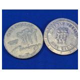 Las Vegas One Dollar Casino Gaming Tokens