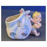 Vintage Relpo Samson Baby Nursery Planter