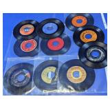 Assorted 45 RPM Vinyl Records