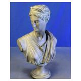 Classical Greek Style Female Bust Sculpture
