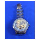 Breitling Motors Replica Watch Silver-Tone