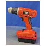 Black+Decker 18V Cordless Drill & Battery