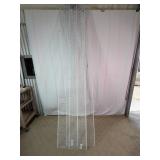 White Coated Wire Shelving Set
