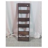 Wall-Mounted Wooden Storage Rack