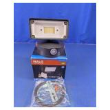 Halo LED Dusk to Dawn Floodlight Bronze