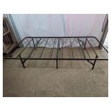 Folding Metal Platform Bed Frame Support Base