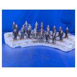 Vtg Marx Plastic US Presidents Mini Figures Set
