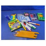 School & Art Supplies Assortment