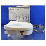 Glacier Bay Elevated Toilet Seat with Arms