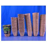 Bonnie Plants Peat Seed Starter Pots Lot