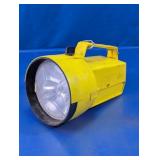 Vintage Yellow Heavy-Duty Lantern Flashlight