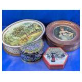 Decorative Metal Tin Assortment