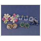 Vintage Clip-On Earrings Collection Lot
