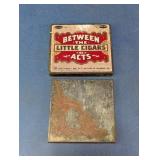 Vtg Tobacco Tin & Metal Compact Mirror Lot