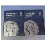 Whitman Washington Quarter Coin Folders w/ Coins