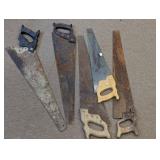 Assorted Woodworking Handsaw Set