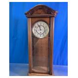 Wood Wall Clock Cabinet