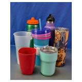 Assorted Drinkware Tumblers & Bottles Lot
