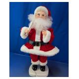 Lighted Santa Claus Christmas Figurine