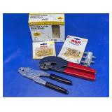 RCA Coaxial Cable Tools Wall Plates Connectors