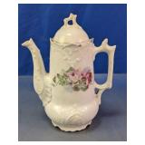 Floral Chocolate Pot