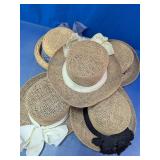Woven Straw Sun Hats Assortment
