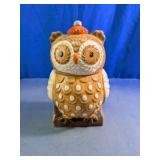Ceramic Owl Cookie Jar