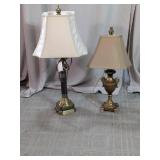 Vintage Style Table Lamp Duo