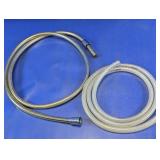 Flexible Metal Hose & Clear PVC Braided Tubing