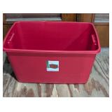 Sterilite 30 Gallon Infra Red Plastic Storage
