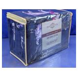 Pointehaven Queen Cotton Flannel Sheet Set