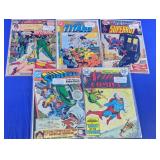 DC Comics Superman & Superhero Comic Book Set