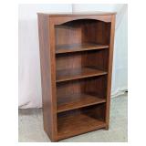 4-Tier Style Wooden Bookcase Shelving Unit