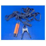 Can Wrenches, Clamp & Tie Down Strap Set
