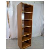 Danish Modern Teak Tall Bookcase/Shelving Unit