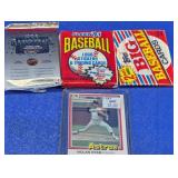 Vintage Baseball & Basketball Trading Card Set