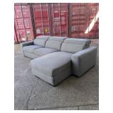 Ashley Power Reclining Sectional Sofa w/ Chaise