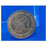 Grand Lodge of Texas 1993 Commemorative Coin