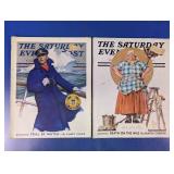 Vtg The Saturday Evening Post Magazines Lot