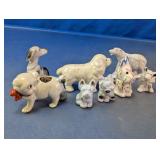 Vtg Ceramic Animal Figurines