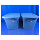 Sterilite Plastic Storage Totes with Lids